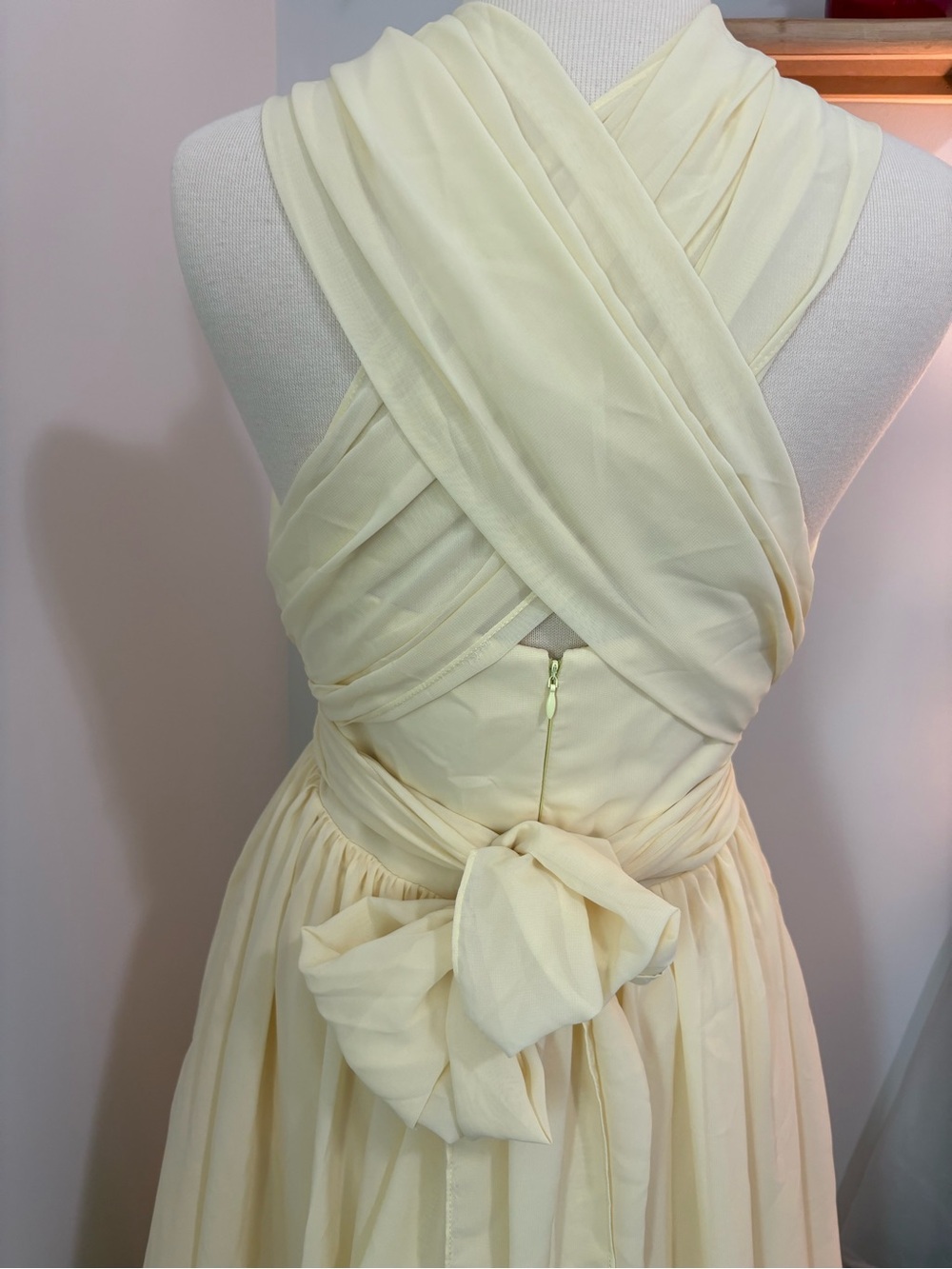 Multi-Style Chiffon Evening Dress - Picture 8 of 16